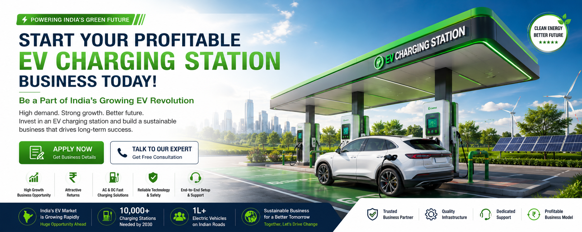 EV Charging Station Franchise Business